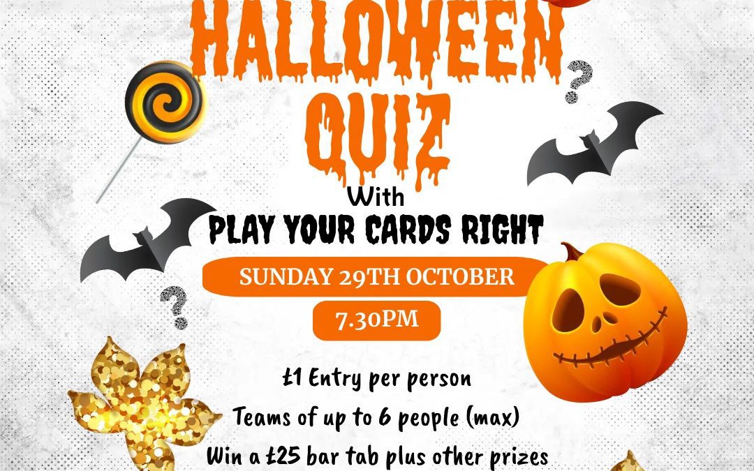 Halloween Quiz Night at Anthology