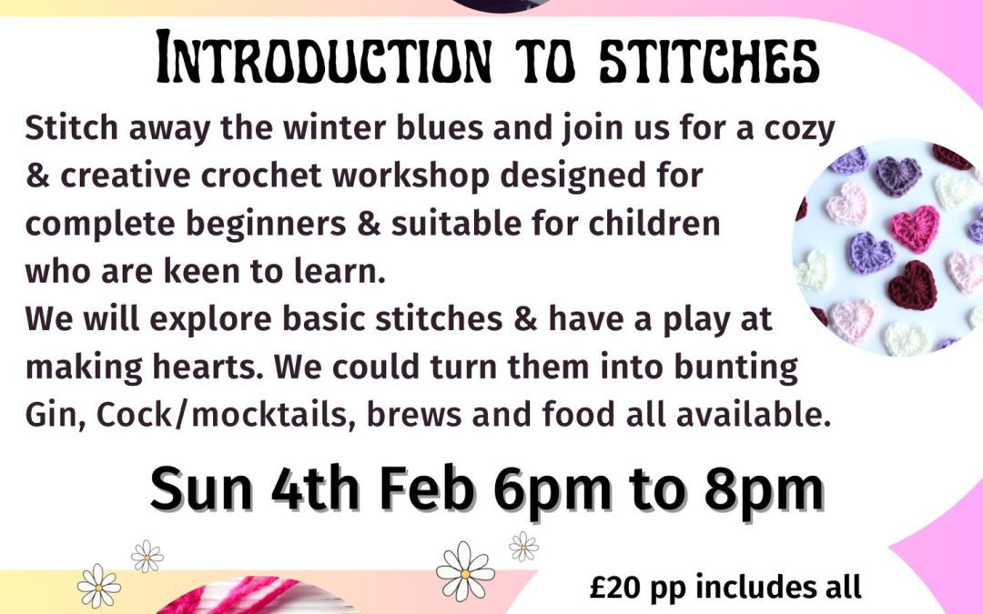 Introduction to stitches – Crochet workshop