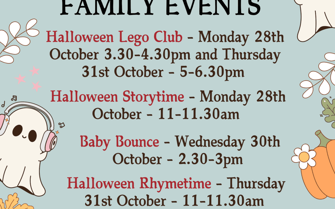 Halloween storytime at Wilmslow Library