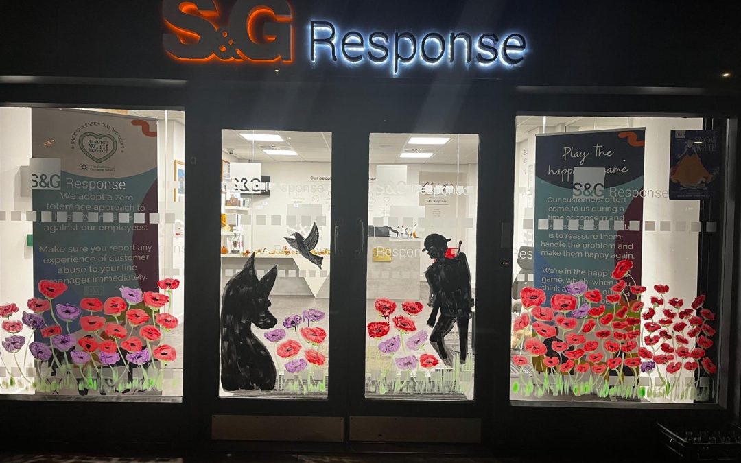 S&G Response show their support for Scotty’s Little Heroes on Remembrance Day.