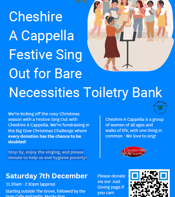 Cheshire A Cappella Festive sing out