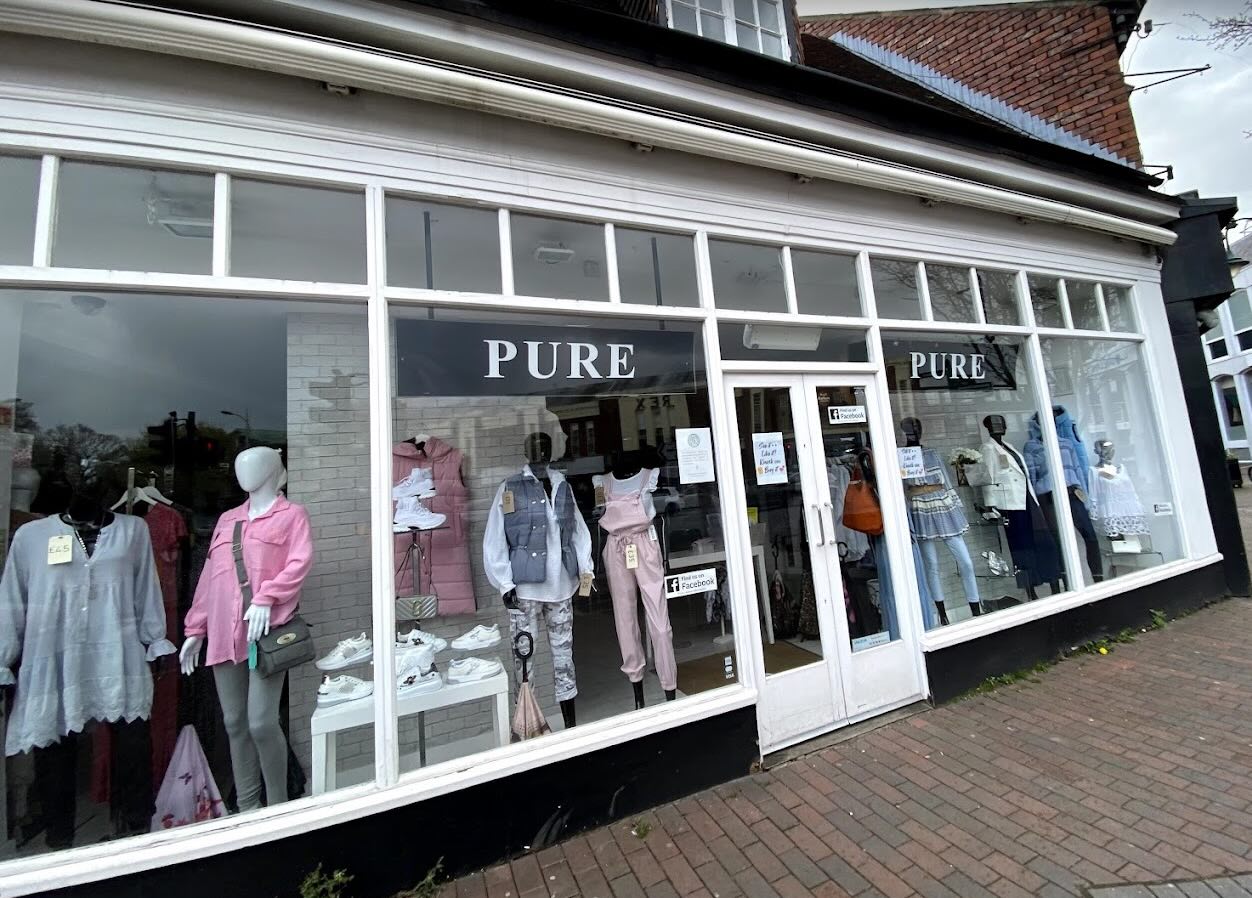 Screenshot pure ladies boutique wilmslow way better