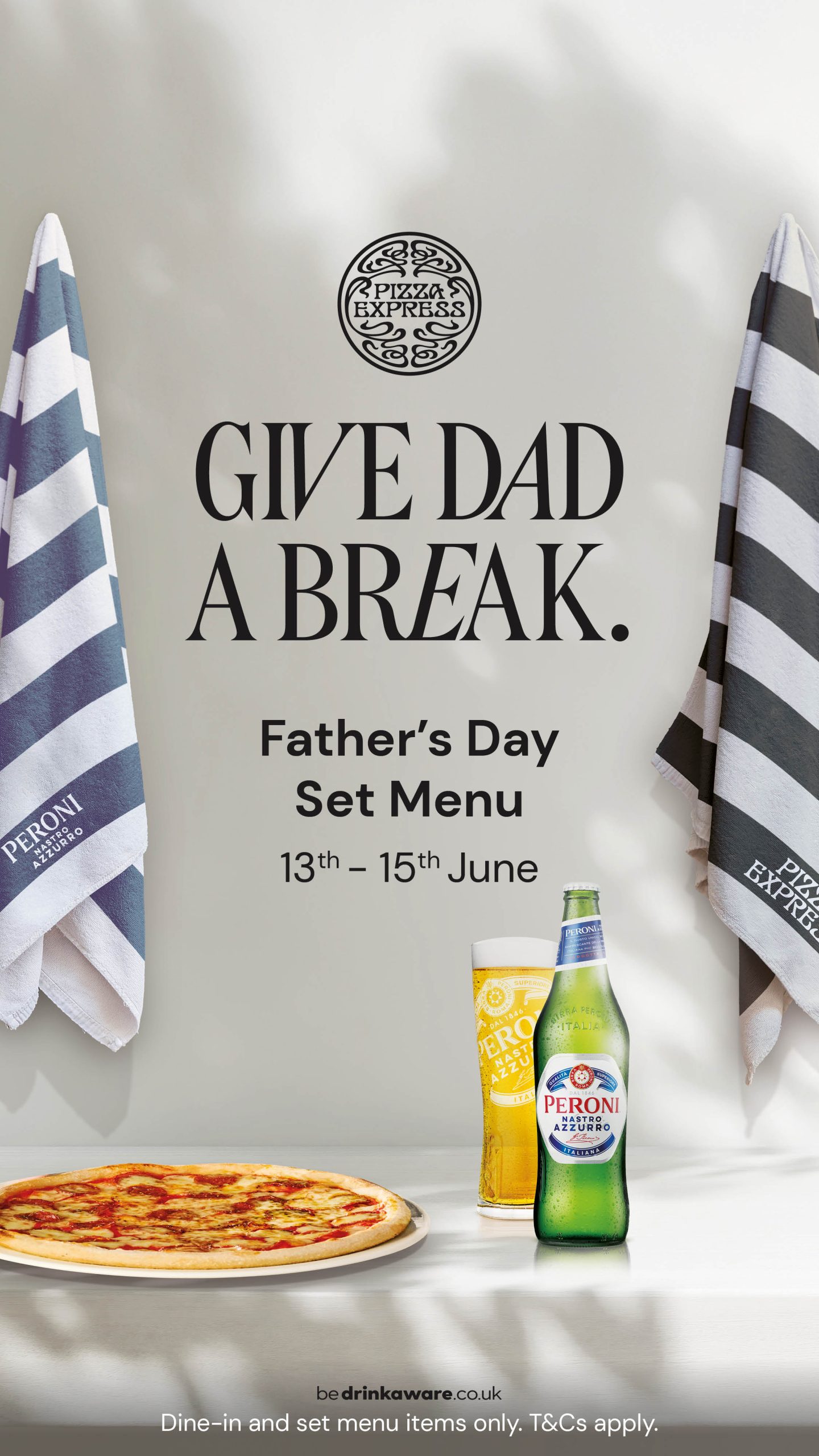 Celebrate Father’s Day 2025 with PizzaExpress