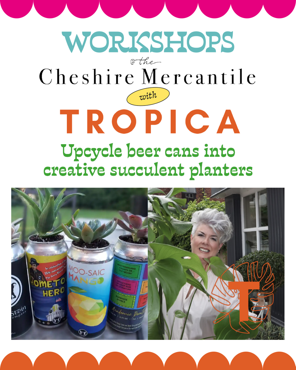 An Evening with Tropica: Upcycling Workshop at Mercantile