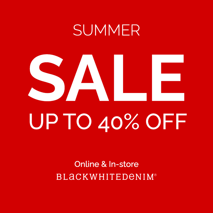 Black White Denim: Up to 40% Off Summer Sale