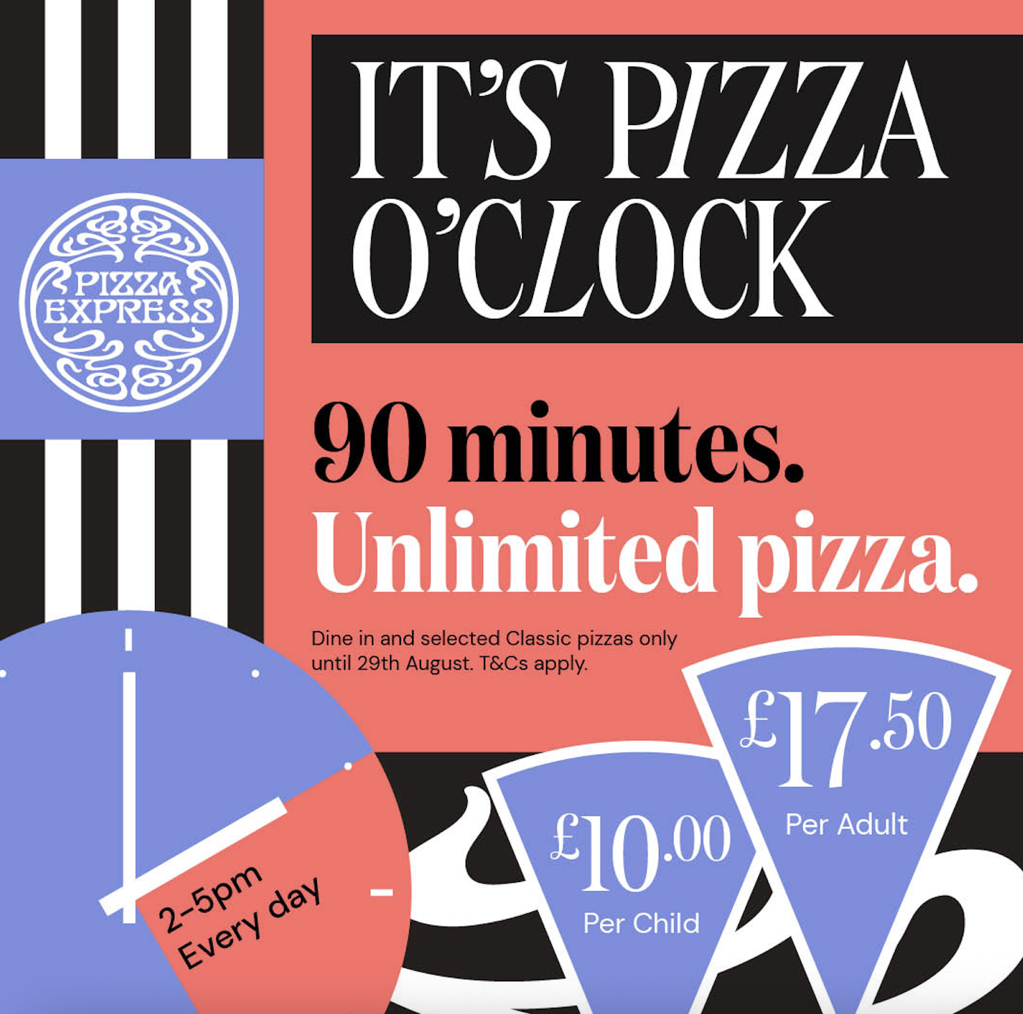 Pizza O’Clock at PizzaExpress