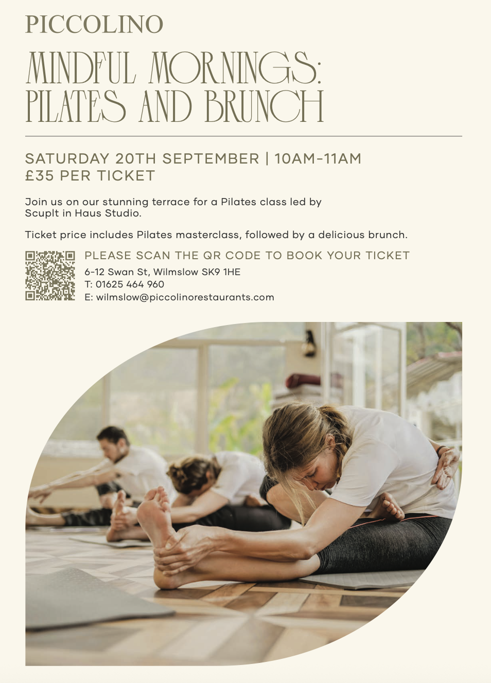 Pilates & Brunch at Piccolino