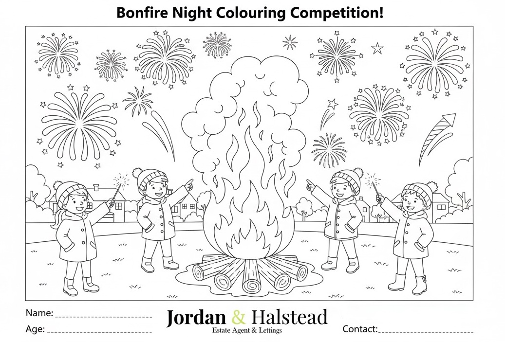 Bonfire Night Colouring Competition