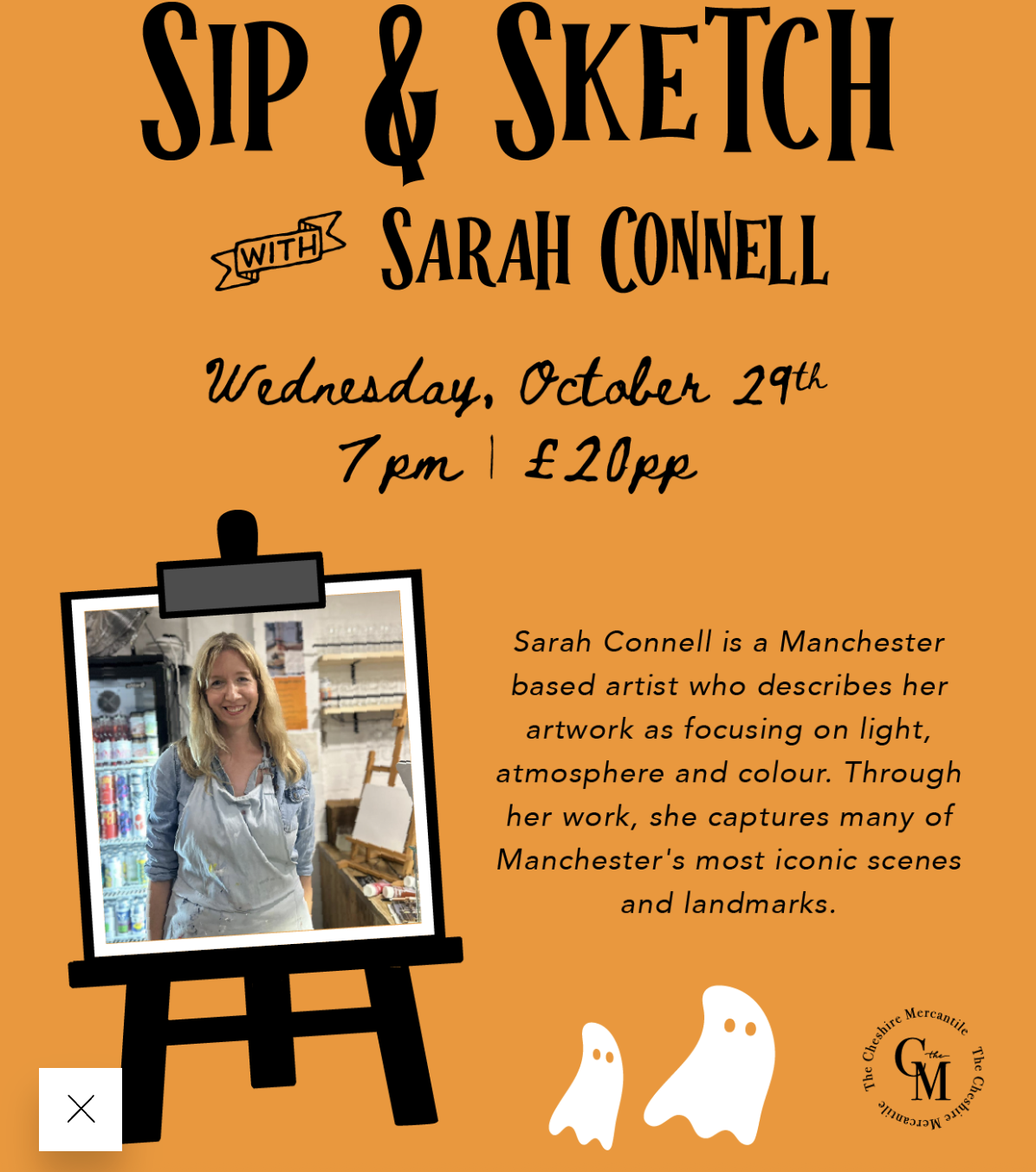 Sip and Sketch with Sarah Connell
