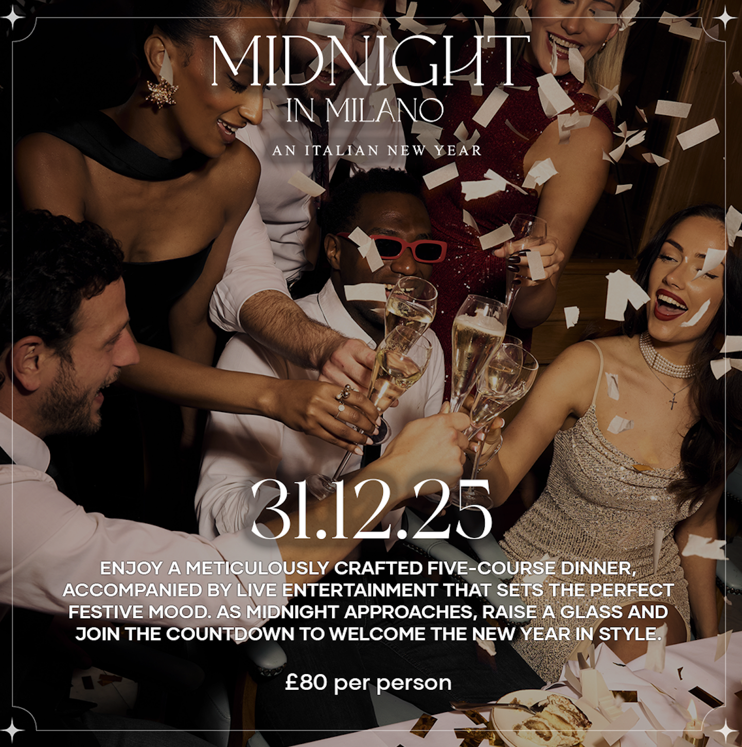 Midnight in Milano – An Italian New Year at Piccolino Wilmslow