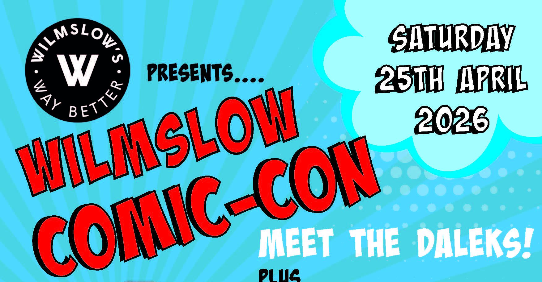 Wilmslow Comic Con 2026