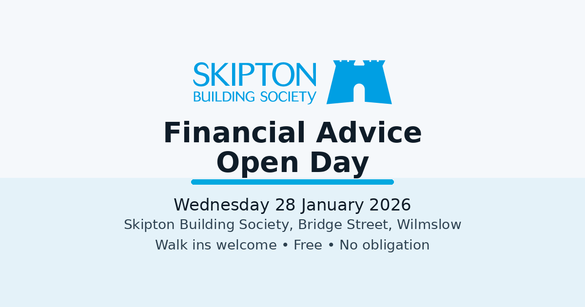 Skipton Building Society Financial Advice Open Day