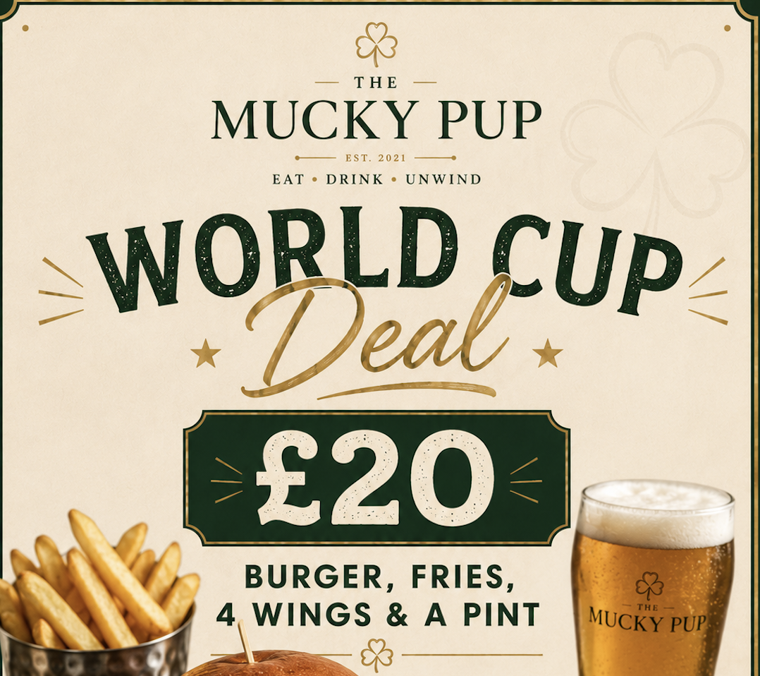 World Cup Deal at The Mucky Pup