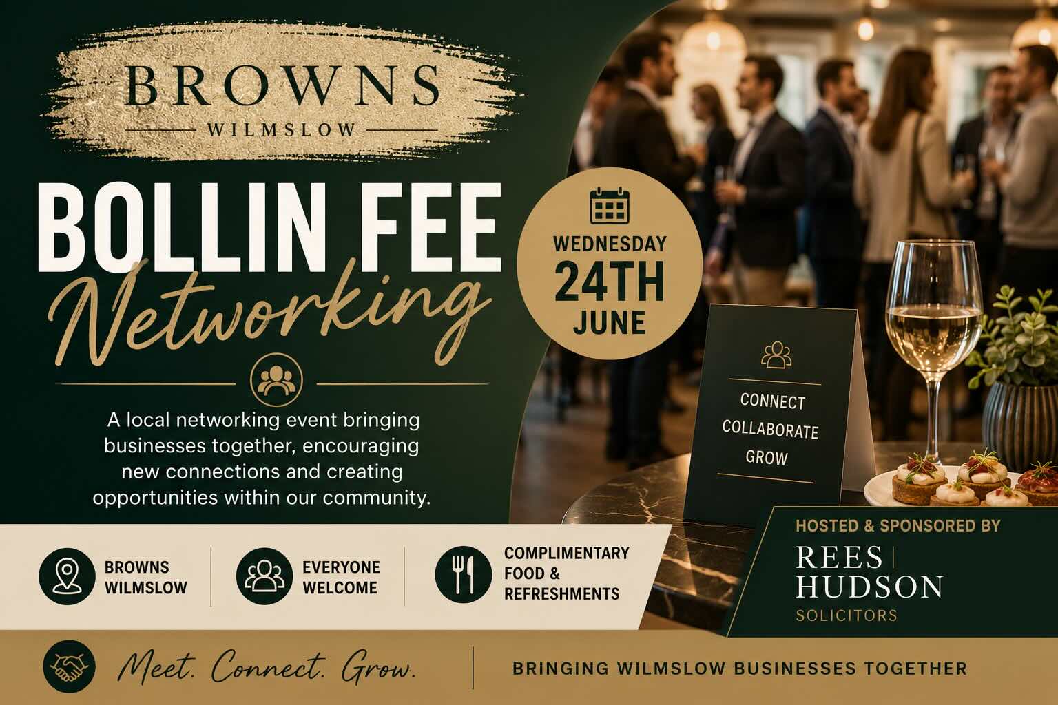 Bollin Fee Networking at Browns Wilmslow