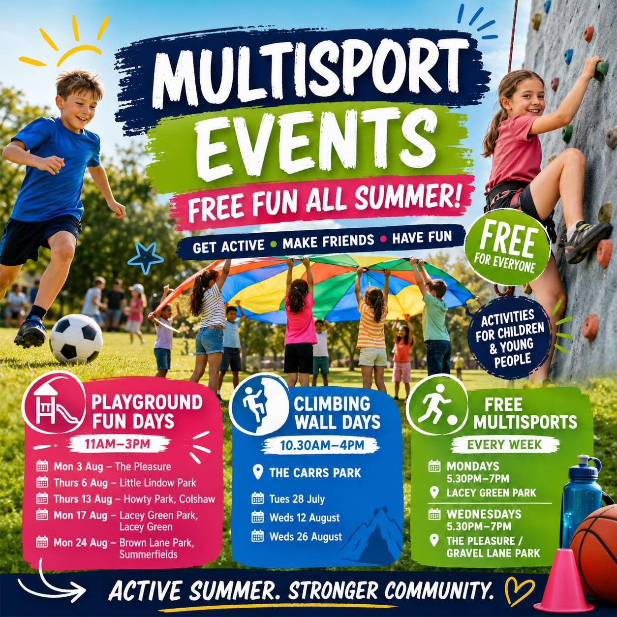 Free Multisport Events