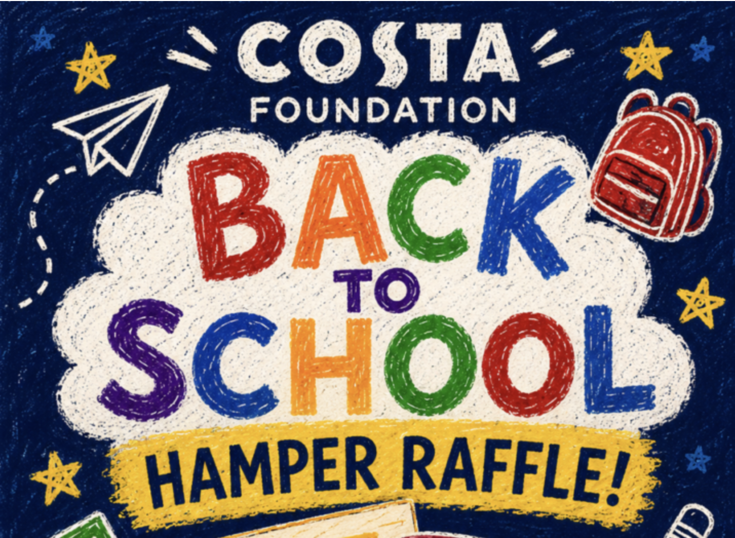 Costa Coffee Back to School Charity Raffle