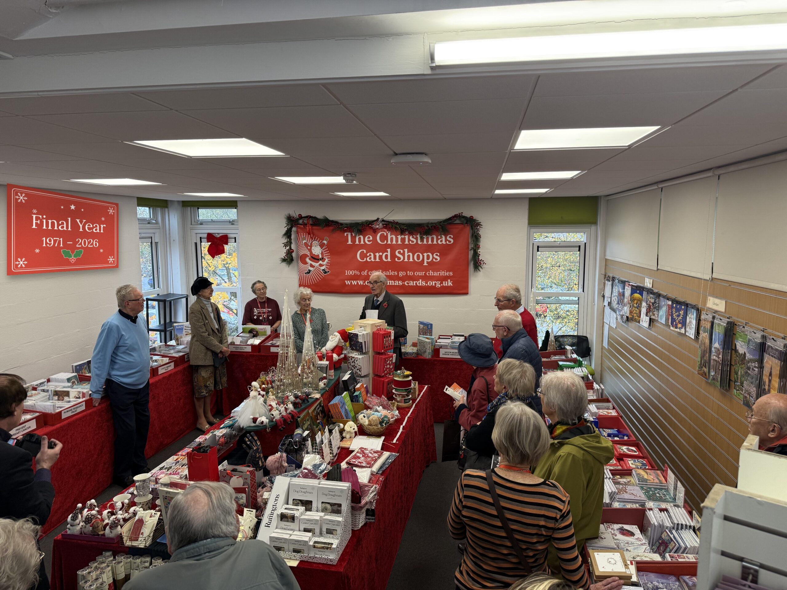 Charity Christmas Card Shop returns for its final year