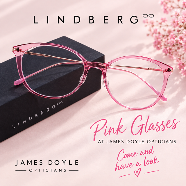 Think Pink at James Doyle Opticians
